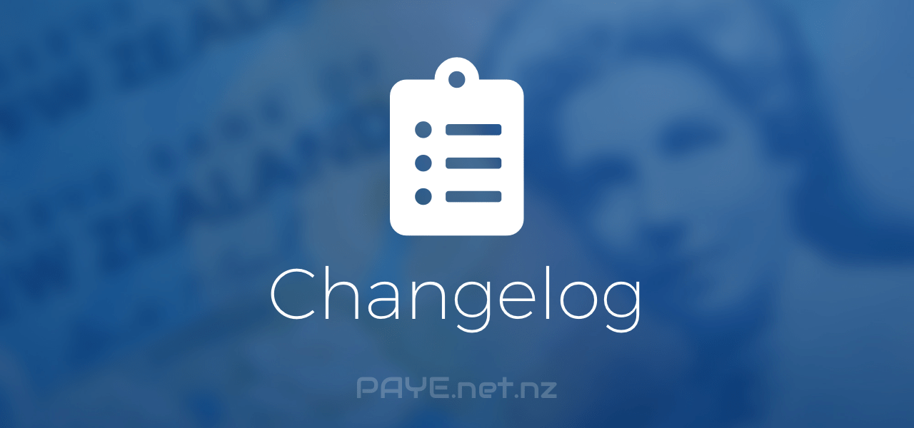 Changelog