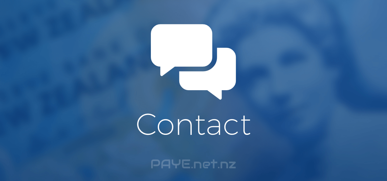 Contact | PAYE.net.nz